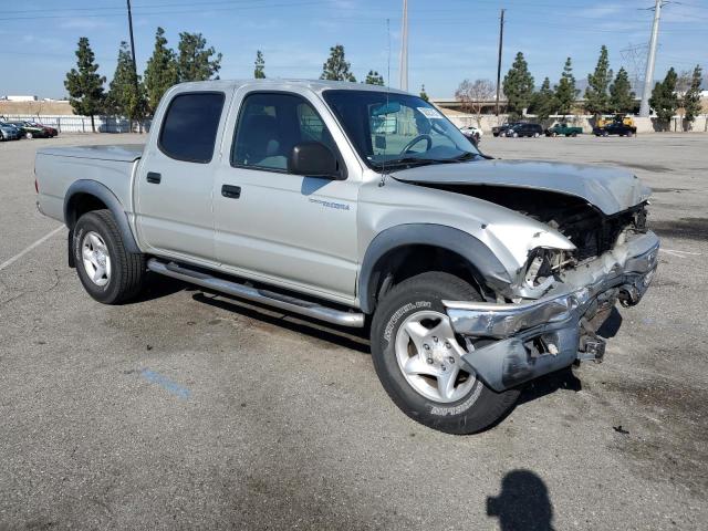 5TEGN92N44Z424235 - 2004 TOYOTA TACOMA DOUBLE CAB PRERUNNER SILVER photo 4