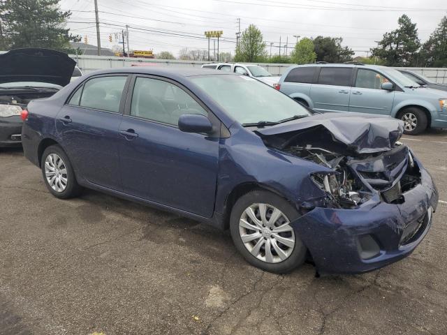 2T1BU4EE1CC840131 - 2012 TOYOTA COROLLA BASE BLUE photo 4