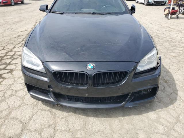 WBA6B2C59FGB99220 - 2015 BMW 650 I GRAN COUPE BLACK photo 11
