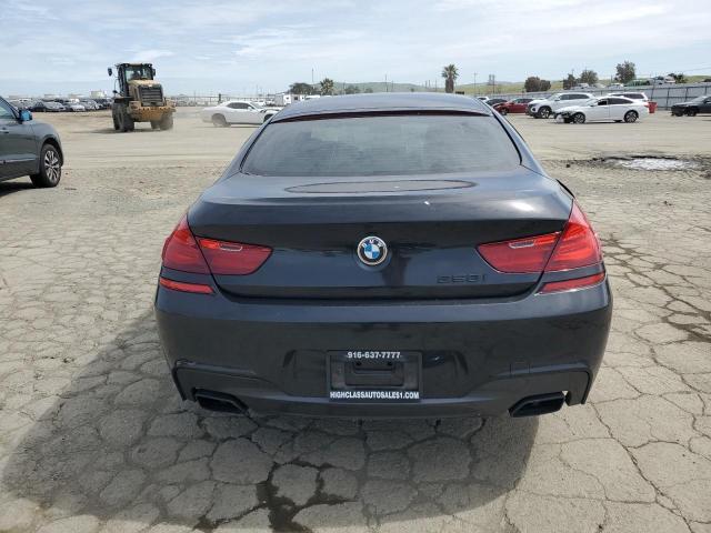 WBA6B2C59FGB99220 - 2015 BMW 650 I GRAN COUPE BLACK photo 6