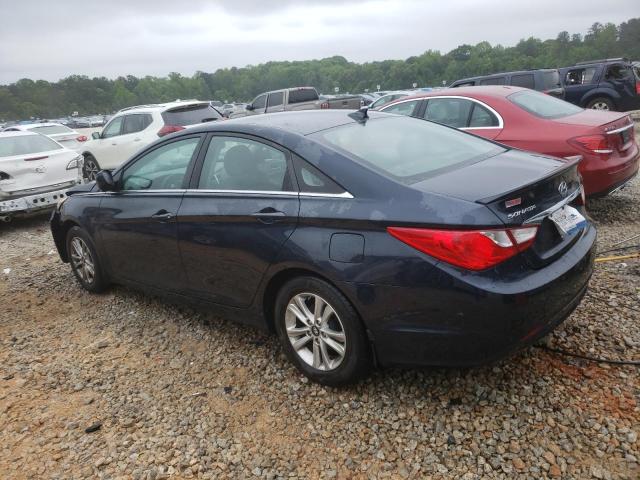 5NPEB4AC8DH650123 - 2013 HYUNDAI SONATA GLS BLUE photo 2