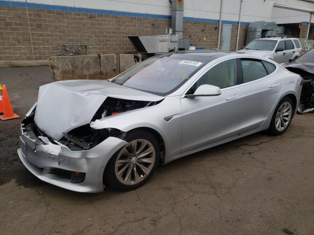 5YJSA1E20GF158842 - 2021 TESLA MODEL S Արծաթագույն լուսանկար 1