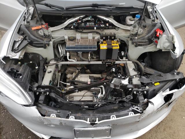 5YJSA1E20GF158842 - 2021 TESLA MODEL S Արծաթագույն լուսանկար 11