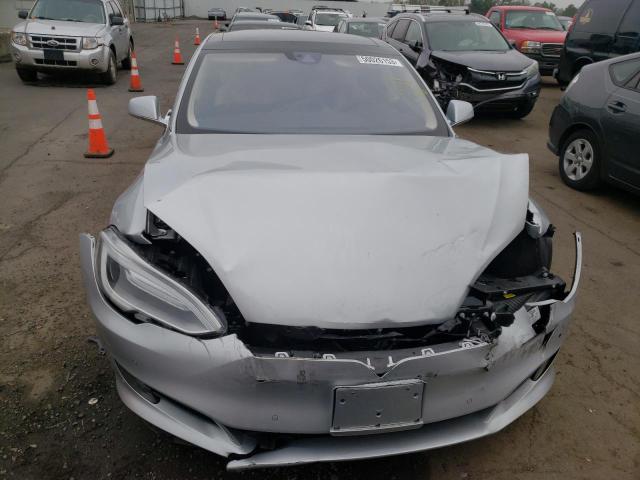 5YJSA1E20GF158842 - 2021 TESLA MODEL S Արծաթագույն լուսանկար 5
