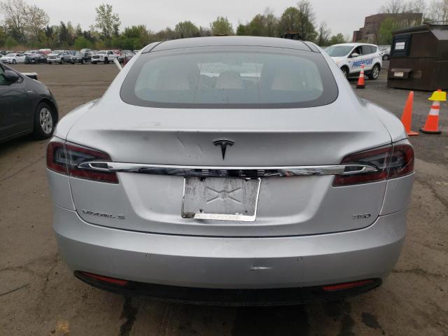 5YJSA1E20GF158842 - 2021 TESLA MODEL S Արծաթագույն լուսանկար 6