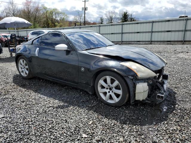 JN1AZ34E24M154826 - 2004 NISSAN 350Z COUPE BLACK photo 4