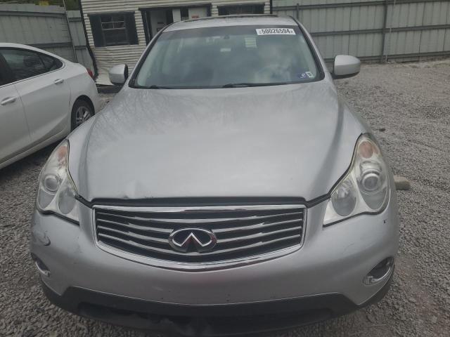 JN1AJ0HRXCM451215 - 2012 INFINITI EX35 BASE SILVER photo 5