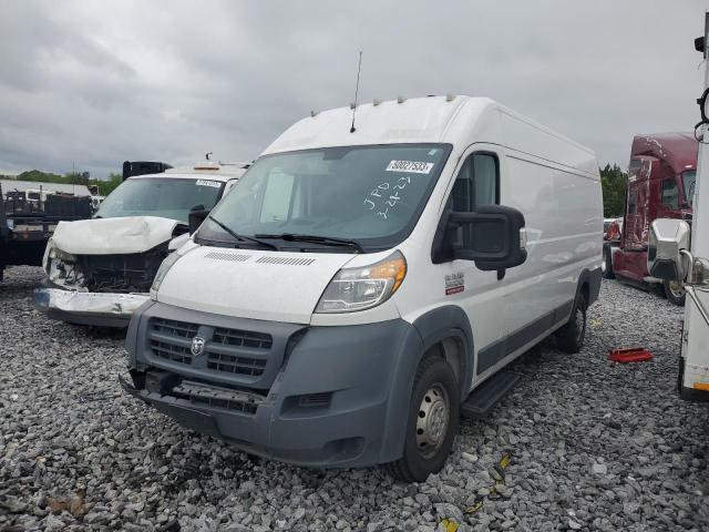 3C6URVJG1JE138517 - 2018 DODGE PROMASTER 3500 HIGH WHITE photo 2