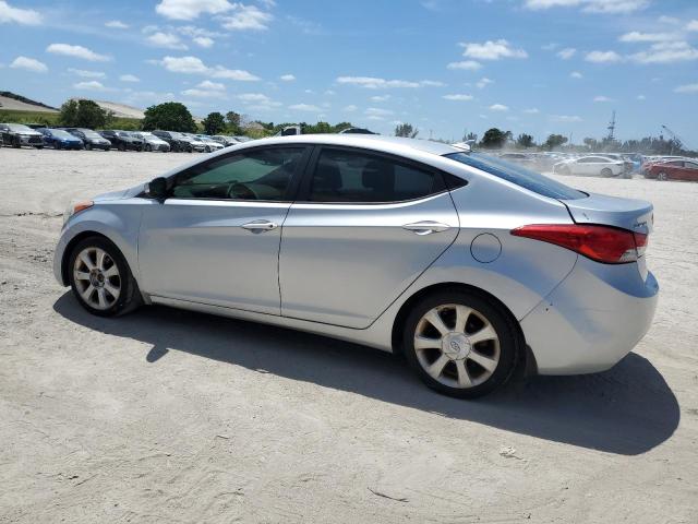 5NPDH4AE3DH321647 - 2013 HYUNDAI ELANTRA GLS SILVER photo 2