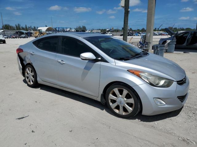 5NPDH4AE3DH321647 - 2013 HYUNDAI ELANTRA GLS SILVER photo 4