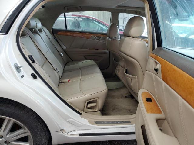 4T1BK36B46U134357 - 2006 TOYOTA AVALON XL WHITE photo 10