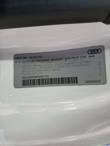 WAUCGAFH2FN003132 - 2015 AUDI S5 PREMIUM PLUS WHITE photo 13