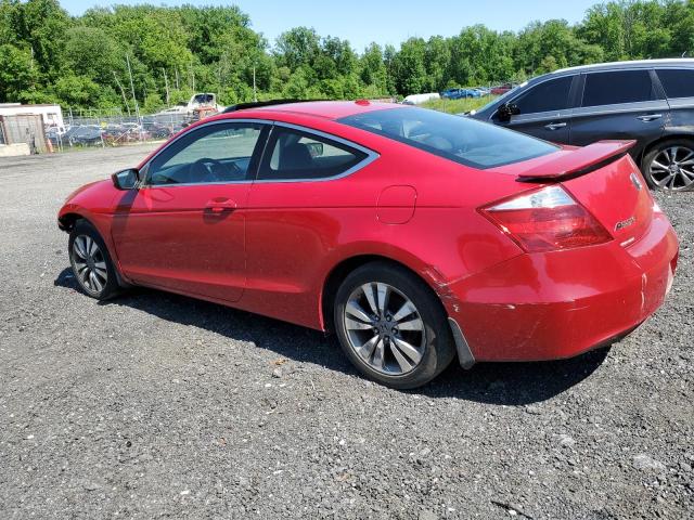 1HGCS1B83AA014164 - 2010 HONDA ACCORD EXL RED photo 2