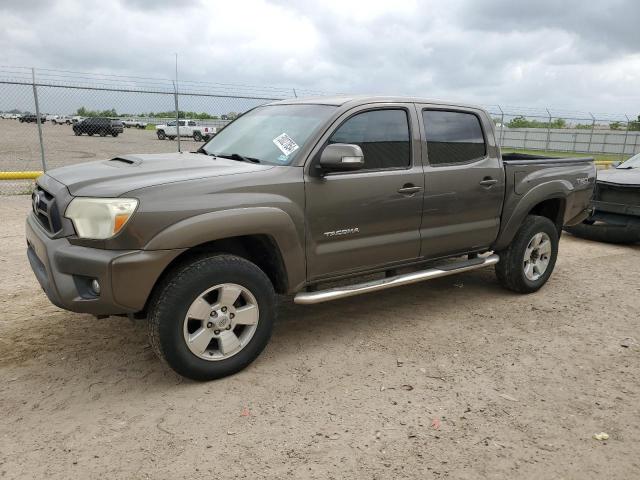 5TFJU4GN7DX039554 - 2013 TOYOTA TACOMA DOUBLE CAB PRERUNNER GREEN photo 1