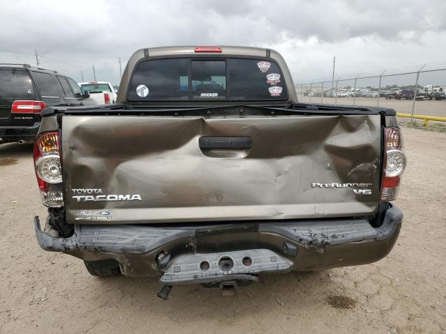 5TFJU4GN7DX039554 - 2013 TOYOTA TACOMA DOUBLE CAB PRERUNNER GREEN photo 6