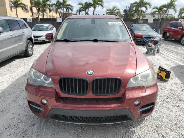 5UXZW0C51CL664774 - 2012 BMW X5 XDRIVE35D RED photo 5