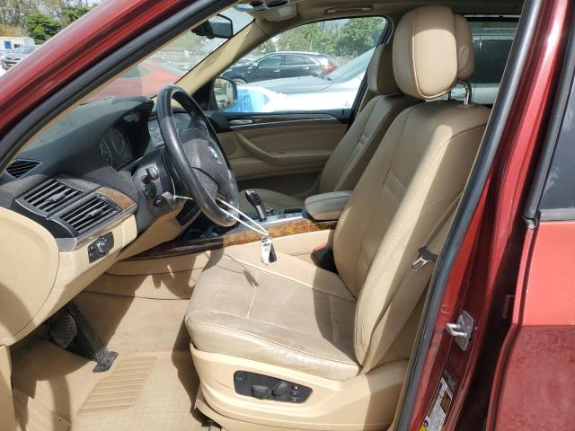 5UXZW0C51CL664774 - 2012 BMW X5 XDRIVE35D RED photo 7