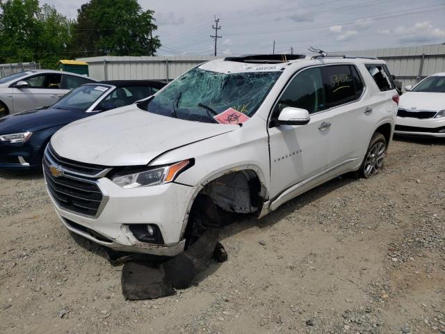 1GNERKKW8JJ142396 - 2018 CHEVROLET TRAVERSE PREMIER WHITE photo 1