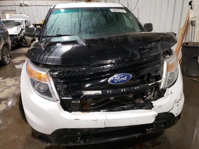 1FM5K8AR2FGB83960 - 2015 FORD EXPLORER POLICE INTERCEPTOR 白色 照片 5
