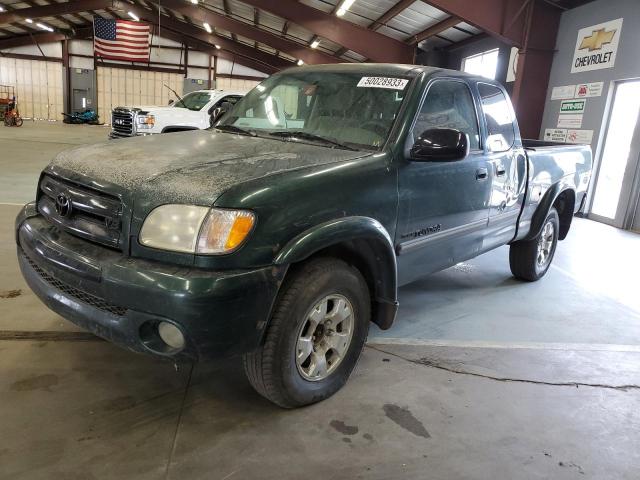 5TBBT44103S378145 - 2003 TOYOTA TUNDRA ACCESS CAB SR5 GREEN photo 1