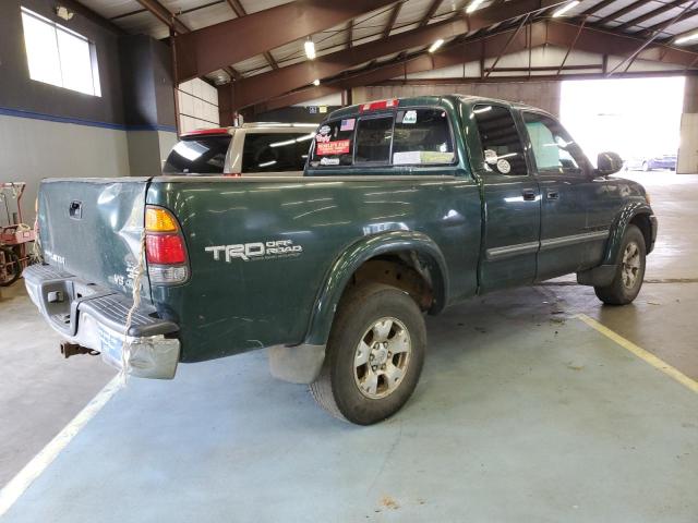 5TBBT44103S378145 - 2003 TOYOTA TUNDRA ACCESS CAB SR5 GREEN photo 3