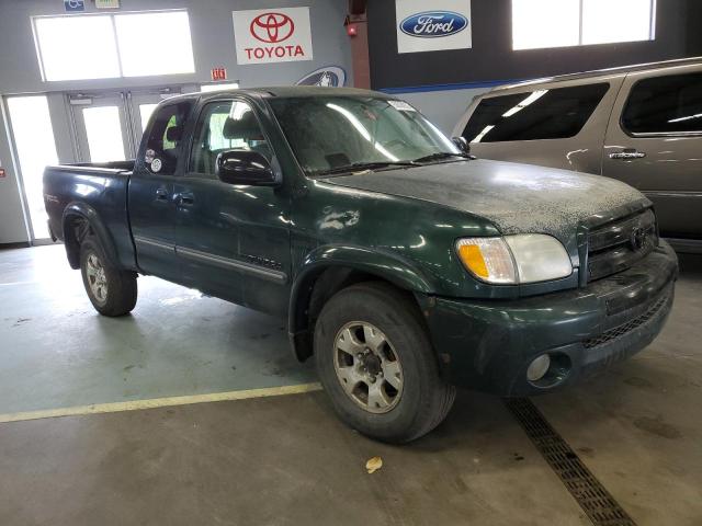 5TBBT44103S378145 - 2003 TOYOTA TUNDRA ACCESS CAB SR5 GREEN photo 4