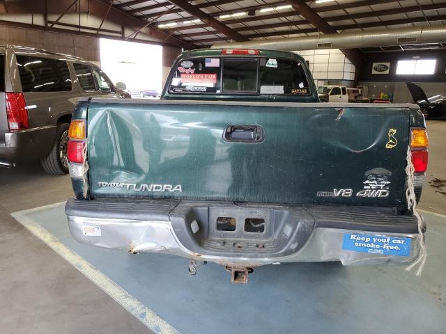 5TBBT44103S378145 - 2003 TOYOTA TUNDRA ACCESS CAB SR5 GREEN photo 6