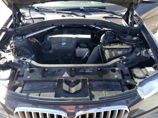 5UXWX9C57E0D37503 - 2014 BMW X3 XDRIVE28I BROWN photo 12