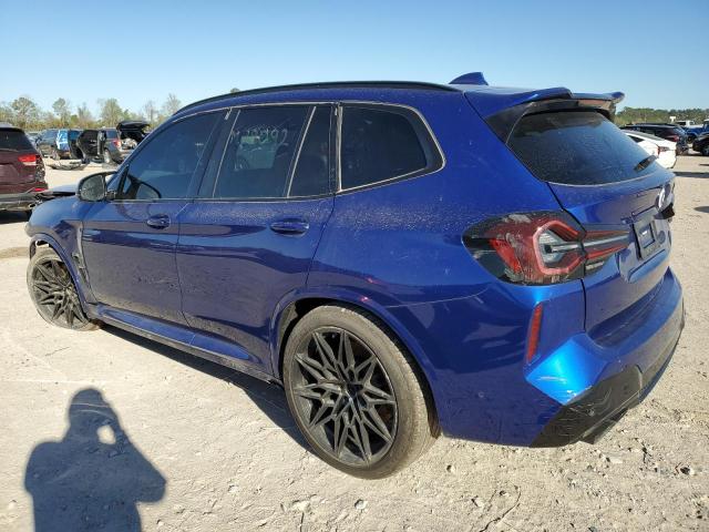 5YM13EC03P9P70498 - 2023 BMW X3 M BLUE photo 2
