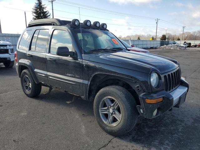 1J4GL38K23W735538 - 2003 JEEP LIBERTY RENEGADE 黑色 照片 4