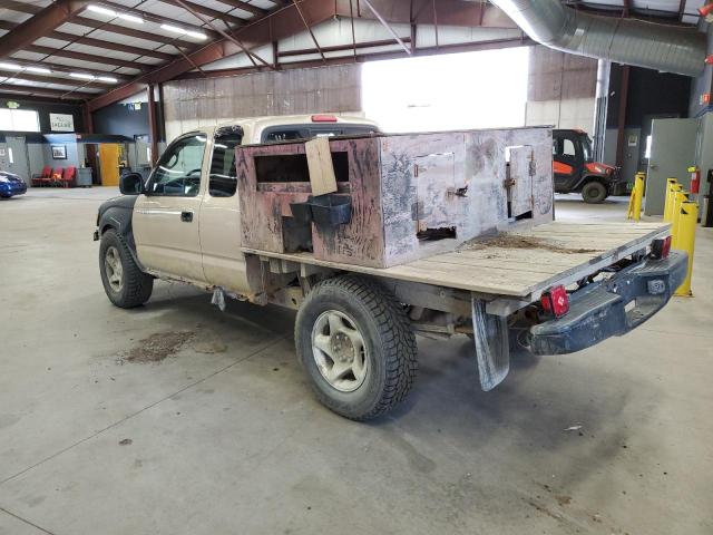 5TEWN72N52Z891726 - 2002 TOYOTA TACOMA XTRACAB TAN photo 2