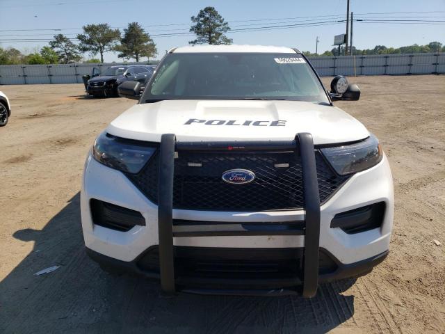 1FM5K8AB0MGA19316 - 2021 FORD EXPLORER POLICE INTERCEPTOR WHITE photo 5