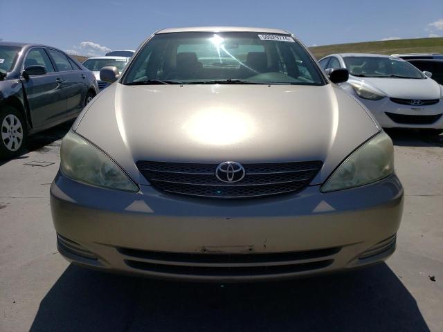 4T1BE30K54U282367 - 2004 TOYOTA CAMRY LE GOLD photo 5