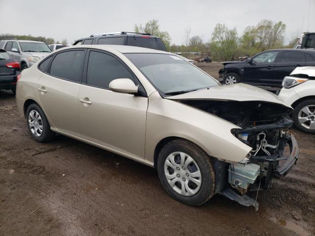 KMHDU46D19U749172 - 2009 HYUNDAI ELANTRA GLS BEIGE photo 4