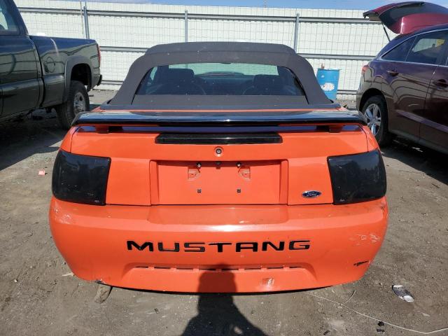 1FAFP44684F140480 - 2004 FORD MUSTANG ORANGE photo 6