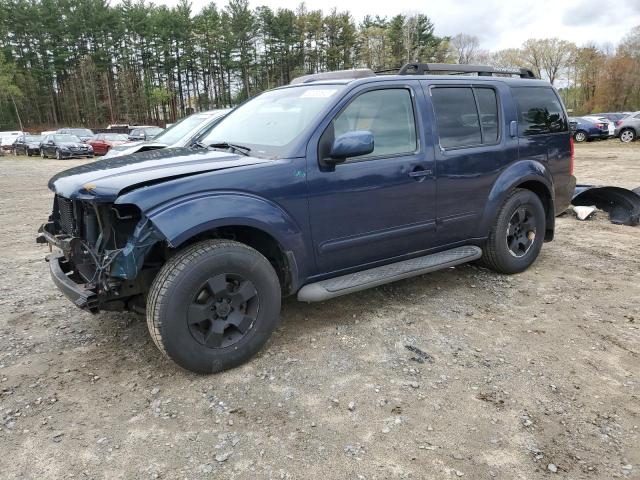 5N1AR18W56C666931 - 2006 NISSAN PATHFINDER LE 蓝色 照片 1