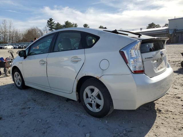 JTDKN3DUXB0250969 - 2011 TOYOTA PRIUS WHITE photo 2