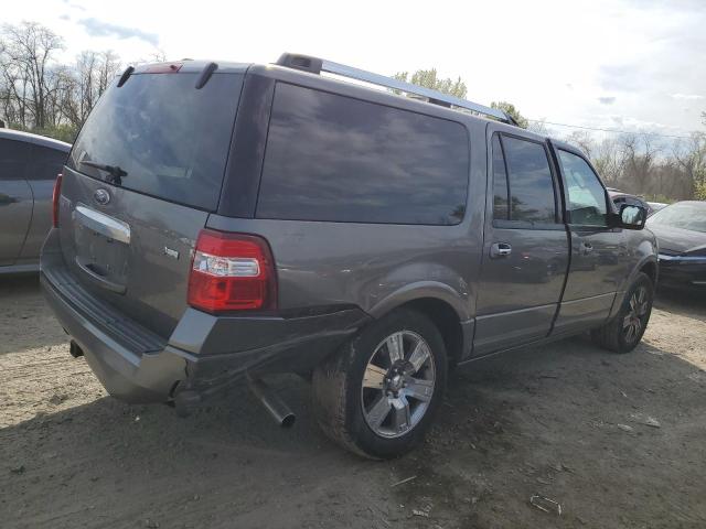 1FMJK2A51AEB65608 - 2010 FORD EXPEDITION EL LIMITED GRAY photo 3