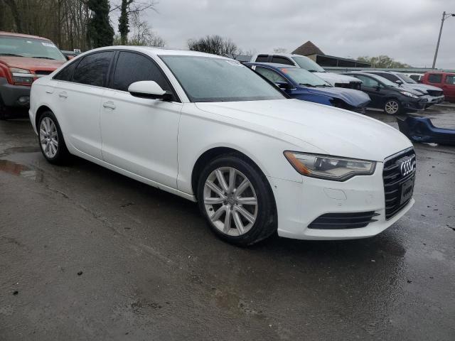 WAUGFAFC7EN152580 - 2014 AUDI A6 PREMIUM PLUS WHITE photo 4