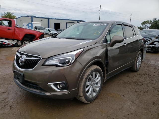 LRBFX1SA0KD120800 - 2019 BUICK ENVISION PREFERRED Qəhvəyi foto 1