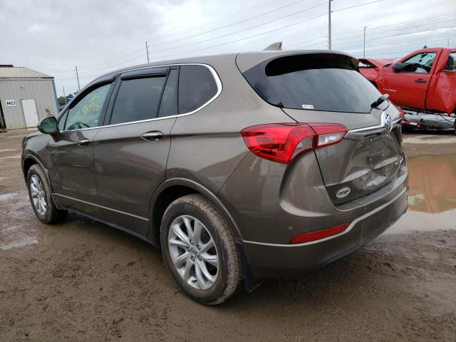 LRBFX1SA0KD120800 - 2019 BUICK ENVISION PREFERRED BROWN photo 2