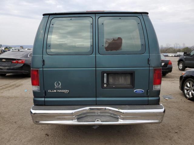 1FMEE1169VHA65885 - 1997 FORD ECONOLINE E150 GREEN photo 6