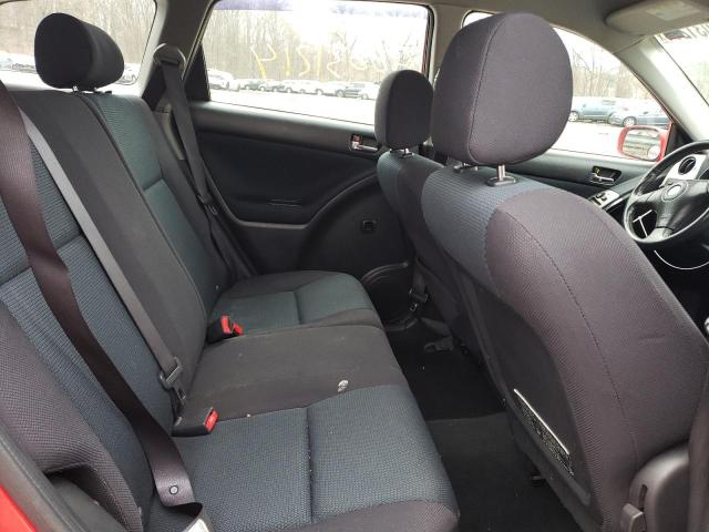 2T1KR32E16C564358 - 2006 TOYOTA COROLLA MA XR RED photo 10