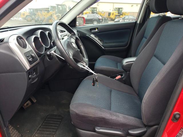 2T1KR32E16C564358 - 2006 TOYOTA COROLLA MA XR RED photo 7