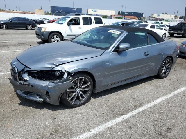 WBA23AT05NCK39242 - 2022 BMW 430I GRAY photo 1