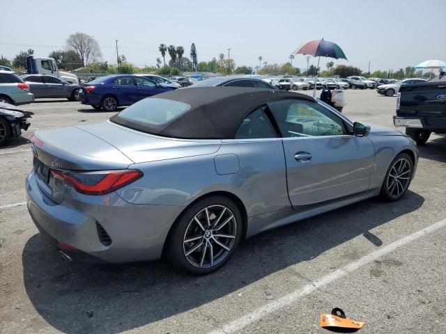 WBA23AT05NCK39242 - 2022 BMW 430I GRAY photo 3