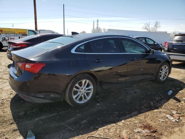 1G1ZE5ST9HF116585 - 2017 CHEVROLET MALIBU LT BLACK photo 3