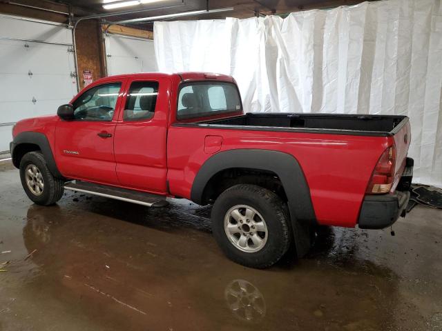 5TETX62N87Z391073 - 2007 TOYOTA TACOMA PRERUNNER ACCESS CAB RED photo 2