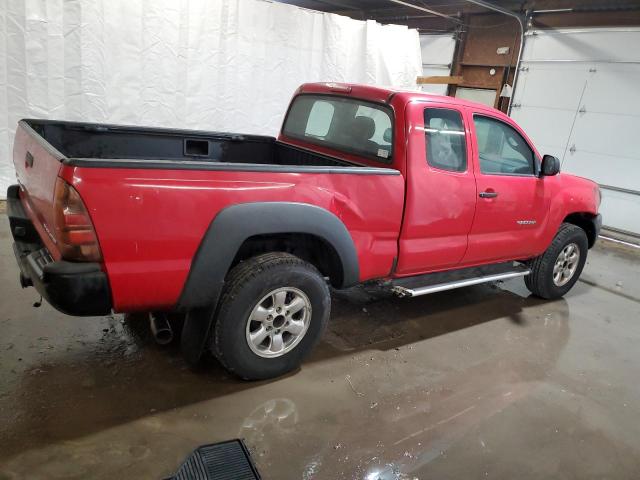 5TETX62N87Z391073 - 2007 TOYOTA TACOMA PRERUNNER ACCESS CAB RED photo 3