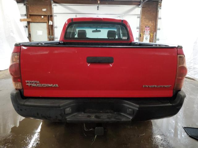 5TETX62N87Z391073 - 2007 TOYOTA TACOMA PRERUNNER ACCESS CAB RED photo 6
